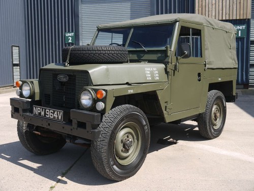 1980 Land Rover Series III Lightweight - Military Classic! SOLD