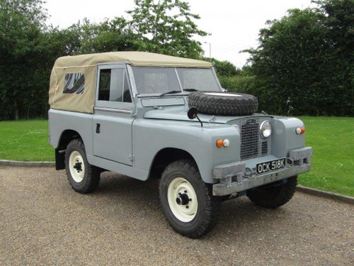 1963 Land Rover 88" Series IIA NO RESERVE at ACA 24thAugust  For Sale