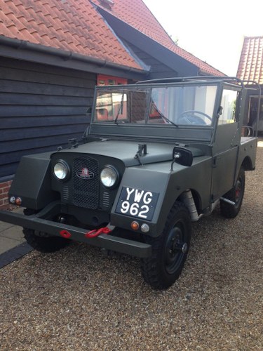 1952 Land Rover Minerva Series 1 in very good condition SOLD