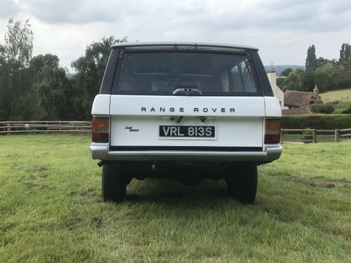 1978 Range Rover Classic 2 Door Suffix F 3.5 V8 For Sale