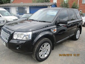 2007 AUTOMATIC FREELANDER 3 HSE IN BLACK WITH BLACK LEATHER NICE  In vendita