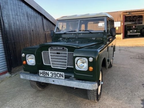 1975 Land Rover ® Series 3 *Galvanised Chassis Rebuild* (HBN) SOLD