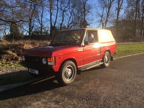 1985 Range Rover Convertible with Hardtop & Softop For Sale