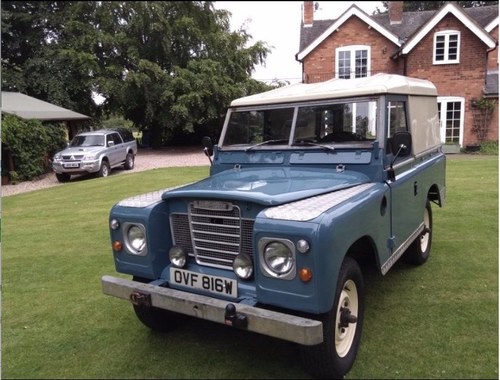 1980 Land Rover Series 3 SWB - Excellent example For Sale