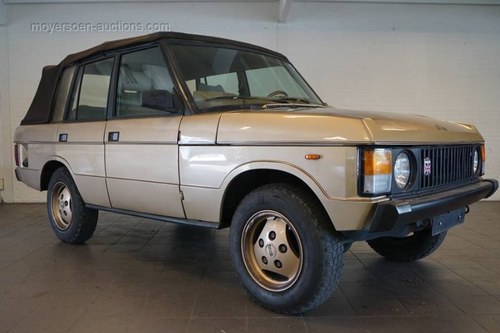 1985 RANGE ROVER Convertible For Sale by Auction