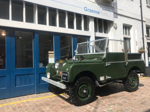 1952 Land Rover LHD Series 1 full restored SOLD
