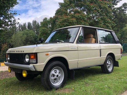 1974 Land Rover Range Rover Classic 3.5 V8 Manual SOLD