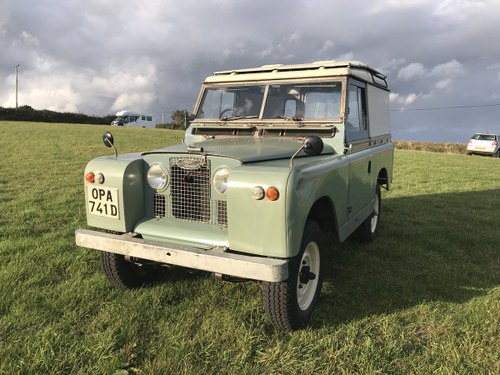 1966 Land-Rover Series 2A 88" SWB - 2.25 Petrol For Sale