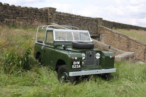 1963 LAND ROVER SERIES IIA – 3 OWNERS FROM NEW VENDUTO