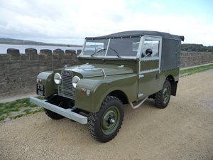 1956 LAND ROVER SERIES 1- 86 INCH SOLD