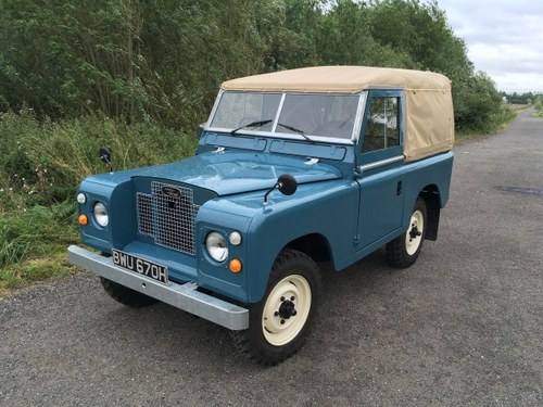 1969 Series 2A Land Rover rebuilt on own chassis In vendita
