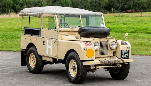 1956 LAND ROVER SERIES I 4X4 MILITARY VEHICLE For Sale by Auction