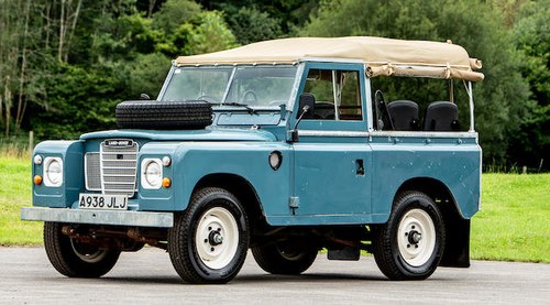 1984 LAND ROVER SERIES III 4X4 UTILITY For Sale by Auction