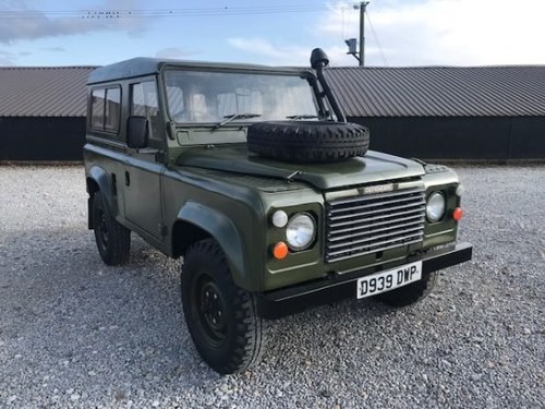 1986 Land Rover 90 ® in Drab Olive (DWP) RESERVED For Sale