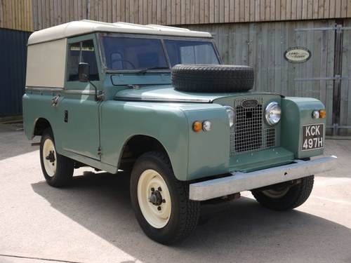 1961 Land Rover Series II 88 Hard Top For Sale