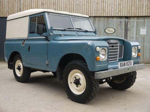 1982 Land Rover Series III 88 Hard Top For Sale