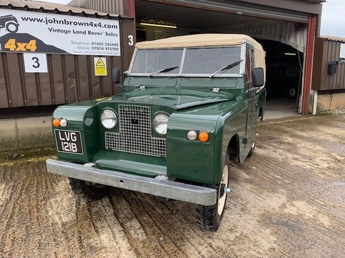 1964 Land Rover® Series 2a *Galvanised Chassis Ragtop* (LVG) SOLD