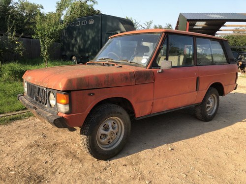 1984 Range Rover Classic ,2 Door, restoration project SOLD
