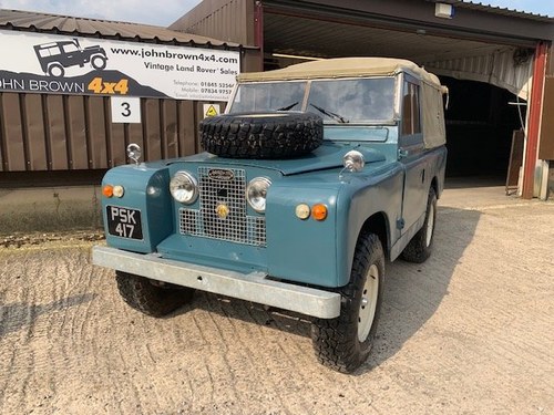 1959 Land Rover® Series 2 *Galvanised Chassis Ragtop* (PSK) For Sale
