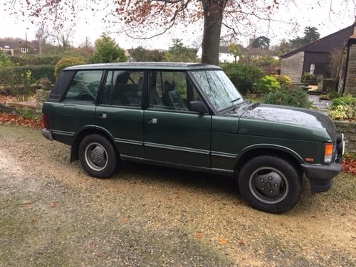 1993 RANGE ROVER CLASSIC  WITH PRIVATE PLATE  For Sale