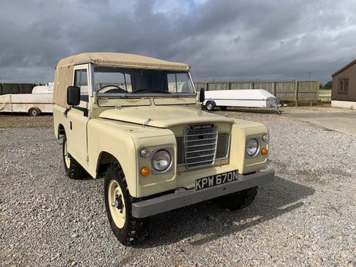 1974 Land Rover® Series 3 RESERVED VENDUTO