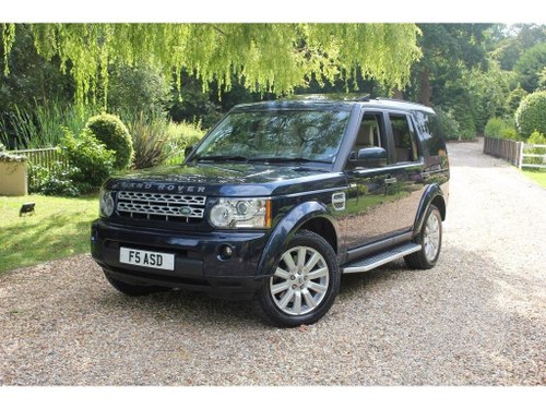 2012 Land Rover Discovery 4 3.0 SD V6 HSE 5dr GREAT VALUE, TOP SP For Sale