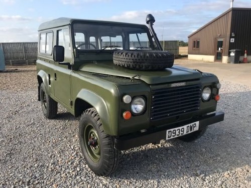 1986 Land Rover 90 ® in Drab Olive (DWP) RESERVED SOLD