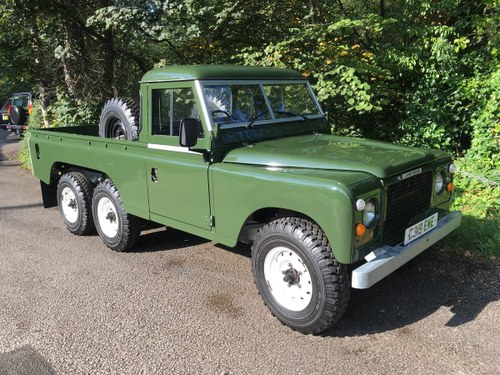 1981 LAND ROVER SERIES 3 – STAGE 1 V8 – TOWNLEY 6 X 6 ! SOLD