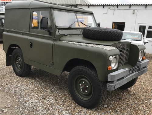 1969 Land Rover 88” Series 2a VENDIDO