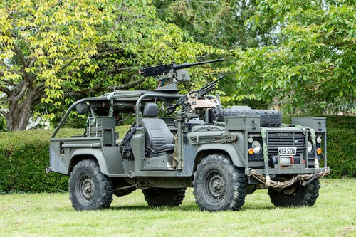 ex-SAS British Army, 1993 LAND ROVER DEFENDER 110 V8 SOV For Sale by Auction