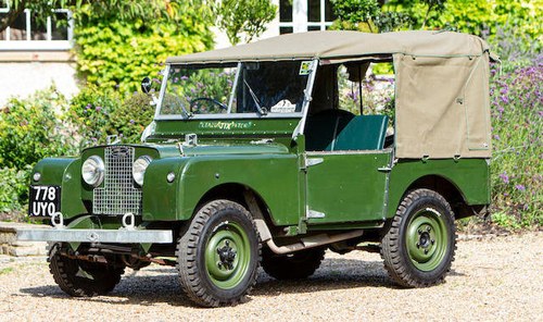 1953 LAND ROVER SERIES 1 For Sale by Auction