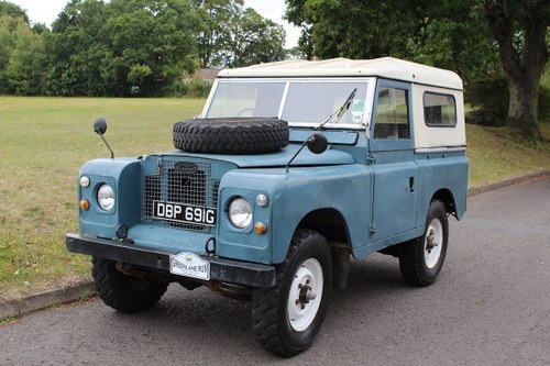 Land Rover Series IIA SWB 1969 - To be auctioned 25-10-19 In vendita all'asta