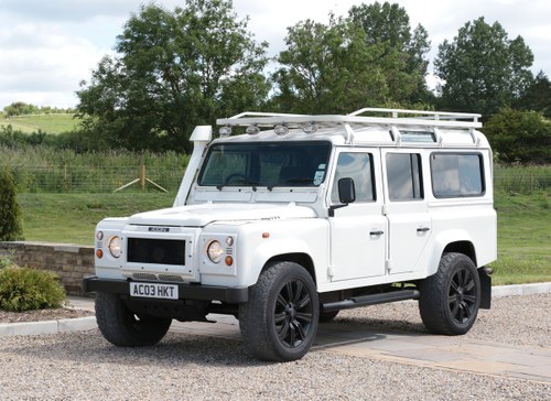 2003 Land Rover Defender 110 Icon For Sale by Auction