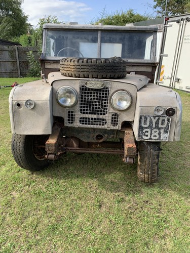 1955 Land Rover series 1 107 for restoration SOLD