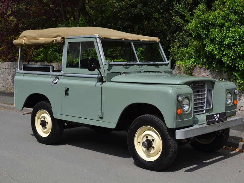 Land Rover Series 3 88" Pastel Green Softop Fully Refurbishe