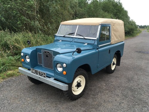 1969 Land Rover SWB, Petrol For Sale