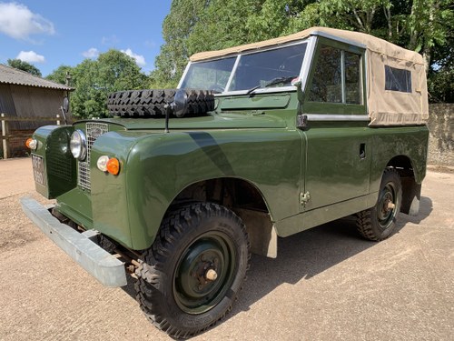 1961 Land Rover Series II 88in soft top 2.25 petrol 7 seater For Sale