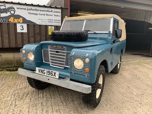 1981 Land Rover® Series 3 *Galvanised Chassis Ragtop* (VNG) SOLD