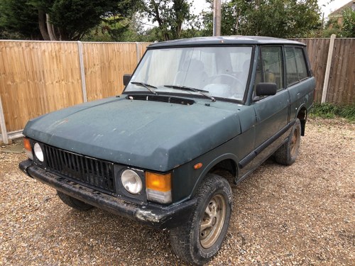 1978 Range Rover Classic Suffix Rolling Shell For Sale