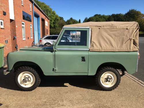 Landrover Series 2a 1970 2.25 petrol Fairley overdrive & FWH In vendita