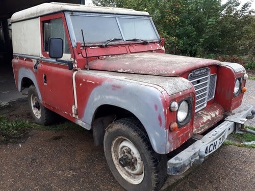 1982 Landrover series 3 ** SOLID EASY PROJECT** In vendita