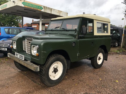 1981 Land Rover Series 3 new clutch and fuel tank For Sale