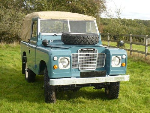 1971 Land Rover Series 3 -Full Rebuild on New Chassis   SOLD