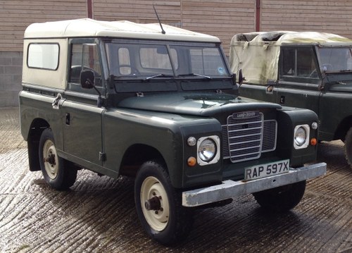 1981 Land Rover Series 3 SWB Hardtop In very original Kaufen Bei