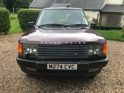 Range Rover P38 4.6 HSE 1994 Launch vehicle M274 CVC In vendita