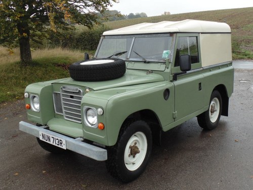 1977 Land Rover 88 Series 3 SÅLD