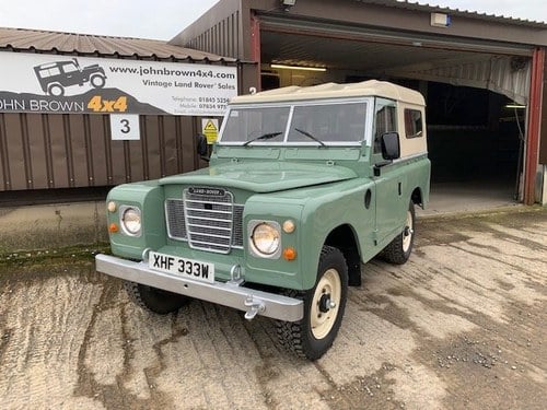 1981 Land Rover® Series 3 (XHF) SOLD