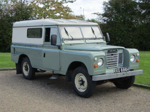 1970 Land Rover 109 Series III LWB at ACA 2nd November  For Sale