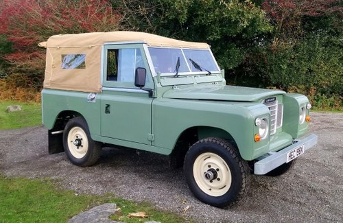 1981 Land Rover Series 3 2¼ Petrol 88” Soft Top For Sale