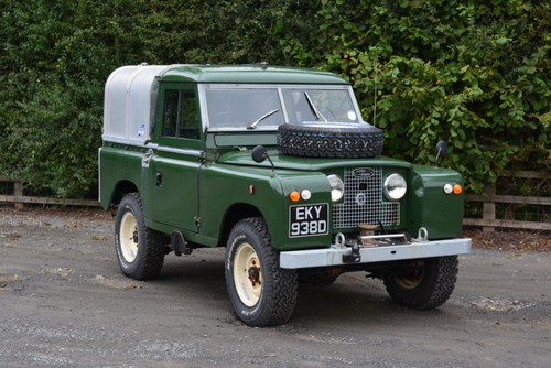 1966 Land Rover Series IIA 88 Petrol For Sale by Auction
